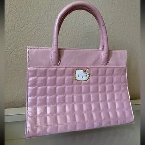 Pearly Pink Hello Kitty Tote Bag
